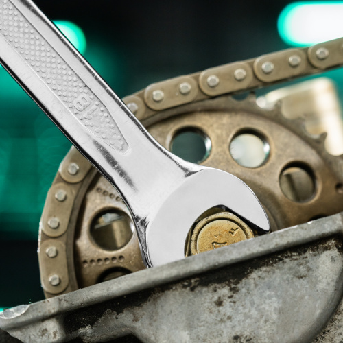 Ключ комбинированный, 18 мм, CrV, антислип Stels по ценам производителя в Екатеринбурге с доставкой по всей России