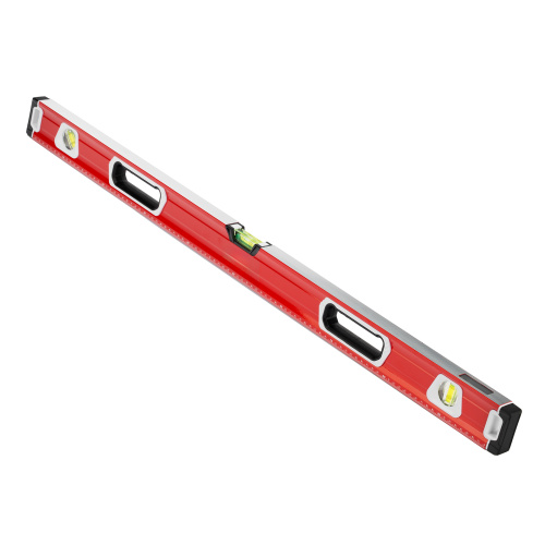 Уровень алюминиевый, магнит, фрезерованный, 3 глазка (1 зеркальный) двухкомпонентные рукоятки, 1000 мм Matrix по ценам производителя в Екатеринбурге с доставкой по всей России