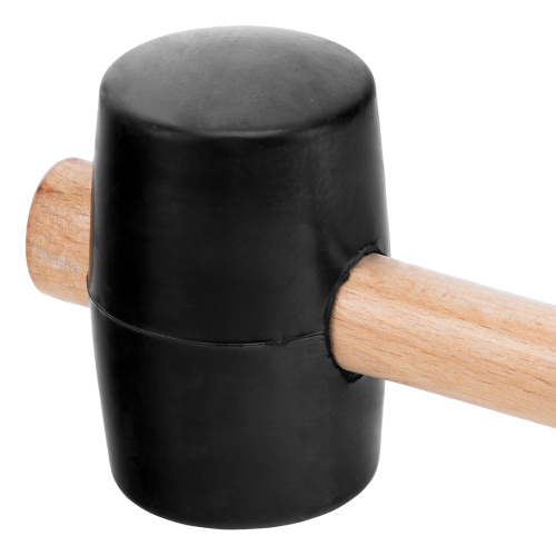 Киянка резиновая, 680 г, черная резина, деревянная рукоятка Sparta по ценам производителя в Екатеринбурге с доставкой по всей России