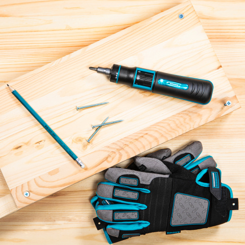 Отвертка реверсивная с револьверным механизмом, 11 шт, сталь S2 Gross по ценам производителя в Екатеринбурге с доставкой по всей России