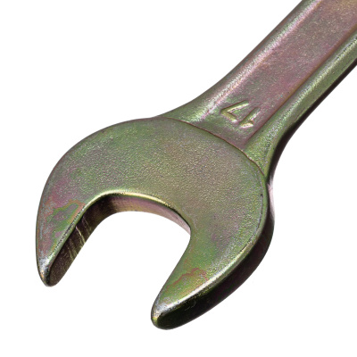 Ключ рожковый, 13 х 17 мм, желтый цинк Сибртех по ценам производителя в Екатеринбурге с доставкой по всей России