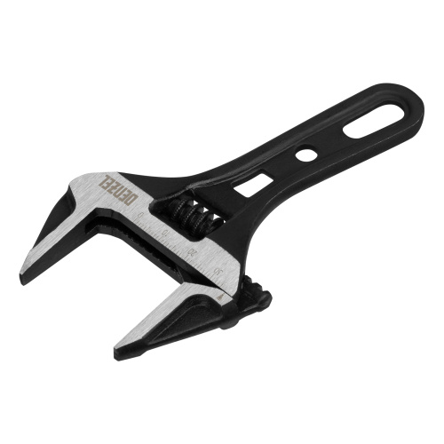 Ключ разводной 135 мм, CrV, кованый, укороченная рукоятка Denzel по ценам производителя в Екатеринбурге с доставкой по всей России