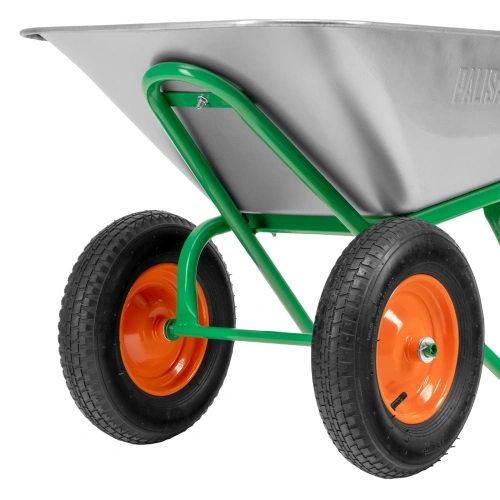 Тачка садово-строительная, 2-х колесная, усиленная, грузоподъемность 320 кг, объем 100 л Palisad по ценам производителя в Екатеринбурге с доставкой по всей России