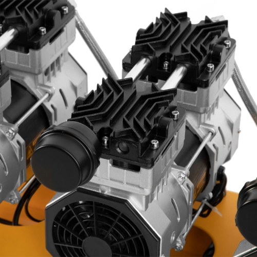 Компрессор безмасляный, малошумный  DLS 2250/100, 2250 Вт, 3x750, 100 л, 410 л/мин блок управления/ Denzel по ценам производителя в Екатеринбурге с доставкой по всей России