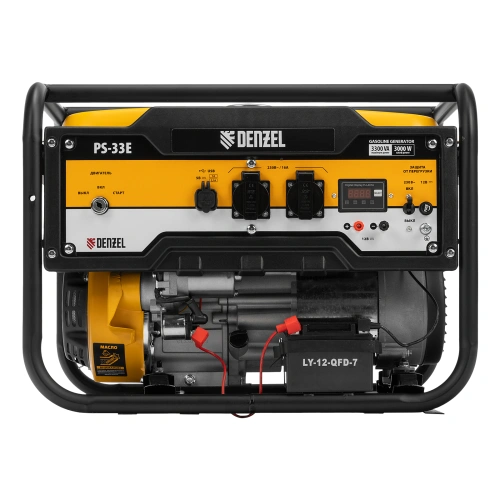 Генератор бензиновый PS-33E, 3.3 кВт, 230В, 15 л, электростартер Denzel по ценам производителя в Екатеринбурге с доставкой по всей России