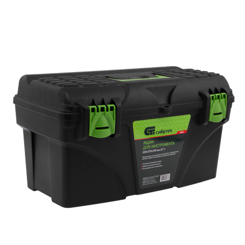 Ящик для инструмента, 530 х 275 х 290 мм, 21", пластик Сибртех по ценам производителя в Екатеринбурге с доставкой по всей России