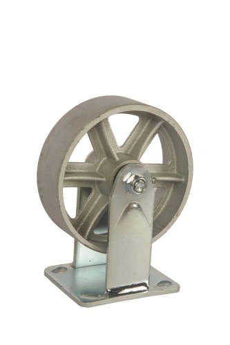 Колесо большегрузное неповоротное FCS 63 150 мм чугунное (F) по ценам производителя в Екатеринбурге с доставкой по всей России