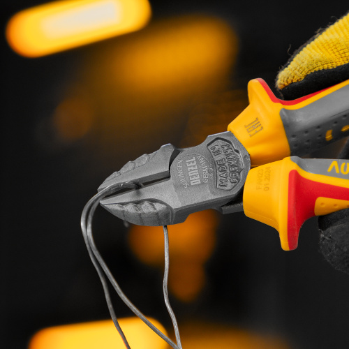 Бокорезы, диэлектрические рукоятки, до 1000 В, трехкомпонентные рукоятки, 160 мм Denzel по ценам производителя в Екатеринбурге с доставкой по всей России