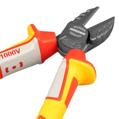 Бокорезы, диэлектрические рукоятки, до 1000 В, трехкомпонентные рукоятки, 180 мм Gross по ценам производителя в Екатеринбурге с доставкой по всей России