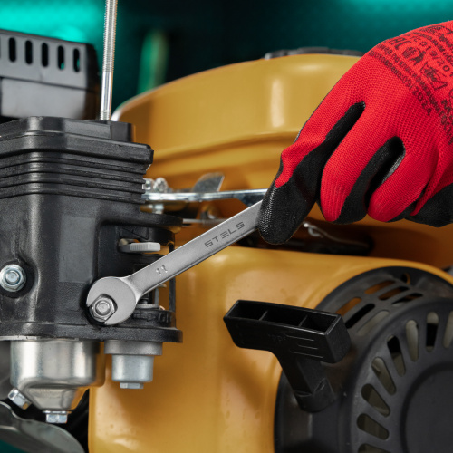 Ключ комбинированный, 11 мм, CrV, матовый хром Stels по ценам производителя в Екатеринбурге с доставкой по всей России