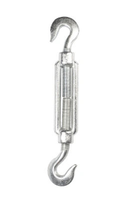 Талреп крюк-крюк TOR М10 DIN1480 (открытого типа) (Q)