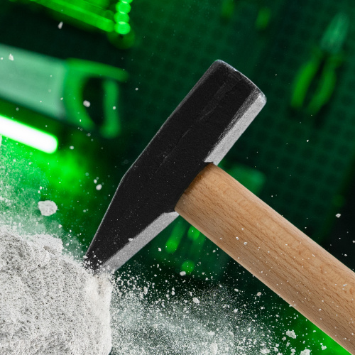 Молоток слесарный 800 г, квадратный боек, деревянная рукоятка Сибртех по ценам производителя в Екатеринбурге с доставкой по всей России