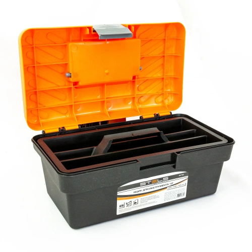 Ящик для инструмента 12", 285 х 155 х 125 мм, пластик, Stels по ценам производителя в Екатеринбурге с доставкой по всей России