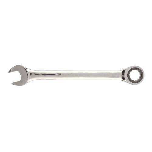 Ключ комбинированный трещоточный, 30 мм, CrV, зеркальный хром Matrix по ценам производителя в Екатеринбурге с доставкой по всей России