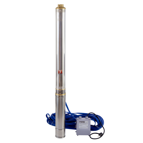 Скважинный насос DWC-4-140, центробежный, диаметр 4", 2000 Вт, 6000 л/ч, напор 140 м Denzel по ценам производителя в Екатеринбурге с доставкой по всей России