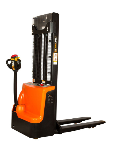 Штабелер электрический самоходный, поводковый 1,5 т - 3 м Вилы: 1150 , Гелевая АКБ, WS1530 SIBLINE по ценам производителя в Екатеринбурге с доставкой по всей России