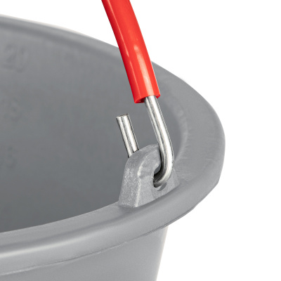 Ведро строительное пластмассовое 12 л, ударопрочное, обрезиненная ручка Matrix по ценам производителя в Екатеринбурге с доставкой по всей России