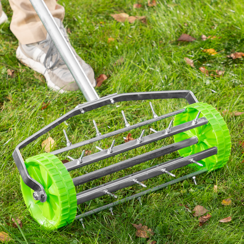 Аэратор газонный, 440 х 1400 мм, стальной черенок, Palisad по ценам производителя в Екатеринбурге с доставкой по всей России