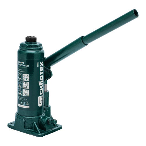 Домкрат гидравлический бутылочный, 4 т, 180-320 мм Сибртех по ценам производителя в Екатеринбурге с доставкой по всей России