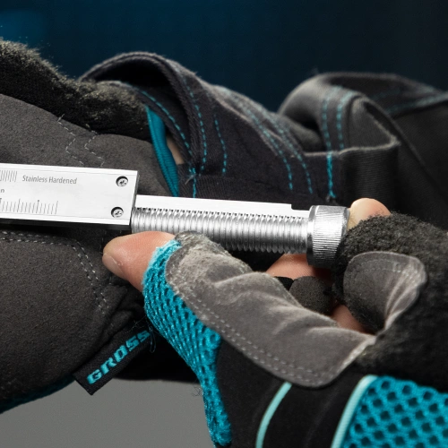 Штангенциркуль, 150 мм, 0.02 мм, нержавеющая сталь, с глубиномером Gross по ценам производителя в Екатеринбурге с доставкой по всей России