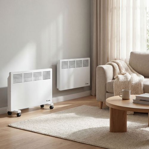 Конвектор электрический КМ-2000.2, 230 В, 2000 Вт, X-образный нагреватель, колеса, термостат MTX по ценам производителя в Екатеринбурге с доставкой по всей России