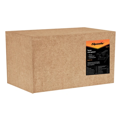 Тиски слесарные, 150 мм, поворотные, с наковальней Sparta по ценам производителя в Екатеринбурге с доставкой по всей России