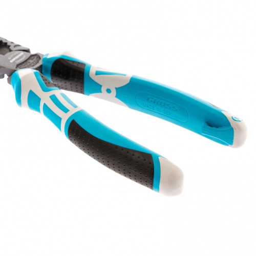 Плоскогубцы комбинированные 205 мм, трехкомпонентные рукоятки Gross по ценам производителя в Екатеринбурге с доставкой по всей России