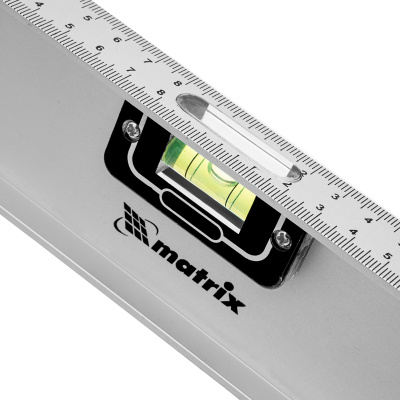 Уровень алюминиевый "Рельс", 600 мм, 3 глазка (1 поворотный) Matrix по ценам производителя в Екатеринбурге с доставкой по всей России