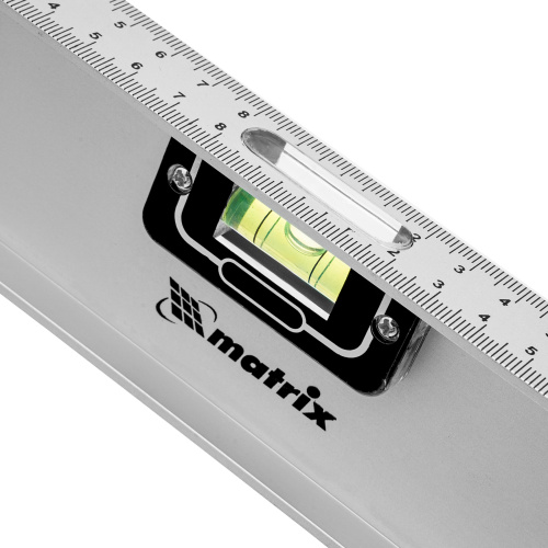 Уровень алюминиевый "Рельс", 600 мм, 3 глазка (1 поворотный) Matrix по ценам производителя в Екатеринбурге с доставкой по всей России