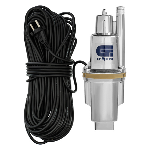 Вибрационный насос СВН300-40, верхний забор, 300 Вт, напор 75 м, 1200 л/ч, кабель 40 м Сибртех по ценам производителя в Екатеринбурге с доставкой по всей России