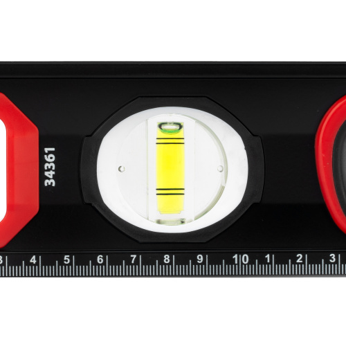 Уровень алюминиевый, усиленный, фрезерованный, 3 глазка, двухкомпонентные рукоятки, 600 мм Matrix по ценам производителя в Екатеринбурге с доставкой по всей России