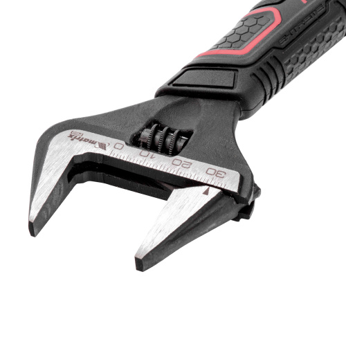 Ключ разводной, тонкие губки, фосфатированный, двухкомпонентная рукоятка, 300 мм, PRO Matrix по ценам производителя в Екатеринбурге с доставкой по всей России