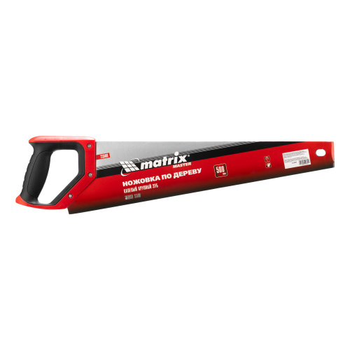 Ножовка по дереву, 500 мм, волновая вырубка, 5-6 TPI, каленый зуб 2D, двухкомпонентная рукоятка Matrix по ценам производителя в Екатеринбурге с доставкой по всей России