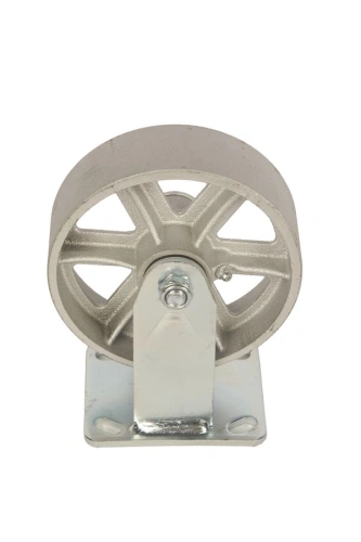 Колесо большегрузное неповоротное FCS 63 150 мм чугунное (F) по ценам производителя в Екатеринбурге с доставкой по всей России