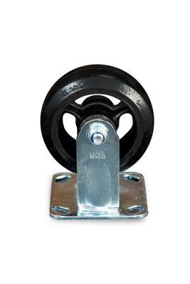 Колесо большегрузное неповоротное FCd 54 125 мм обрезиненное (N) по ценам производителя в Екатеринбурге с доставкой по всей России