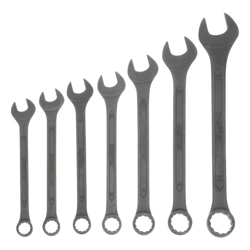 Набор ключей комбинированных, 6 - 22 мм, 10 шт., CrV, фосфатированные Сибртех по ценам производителя в Екатеринбурге с доставкой по всей России