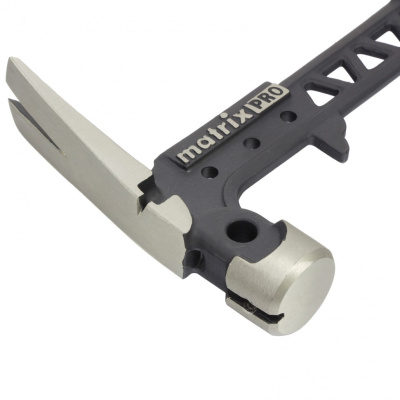 Молоток строительный, 450 г, цельнокованый, боек с магнитом, двухкомпонентная обрезиненная рукоятка Matrix Pro по ценам производителя в Екатеринбурге с доставкой по всей России