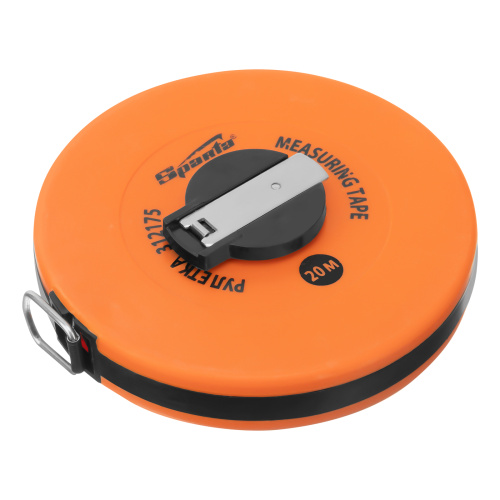 Рулетка геодезическая, 20 м х 12,5 мм, лента ПВХ, закрытый круглый корпус Sparta по ценам производителя в Екатеринбурге с доставкой по всей России