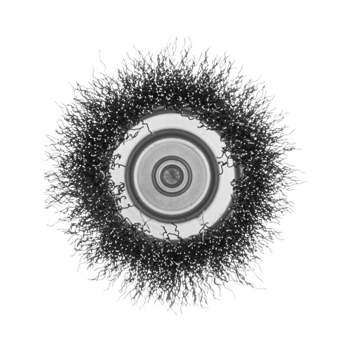 Щетка для дрели, 75 мм, Чашка, со шпилькой, нержавеющая витая проволока Denzel по ценам производителя в Екатеринбурге с доставкой по всей России
