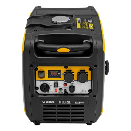 Генератор инверторный GS-3800iSE, 3,8 кВт, 230 В, закрытый корпус,электростартер Denzel по ценам производителя в Екатеринбурге с доставкой по всей России