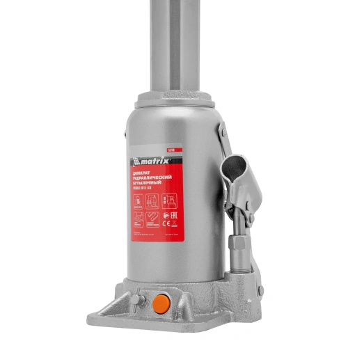 Домкрат гидравлический бутылочный, 16 т, h подъема 230-460 мм Matrix по ценам производителя в Екатеринбурге с доставкой по всей России