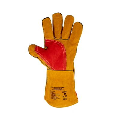 Краги кожаные термостойкие FOXWELD "Защитник" КС-03 по ценам производителя в Екатеринбурге с доставкой по всей России