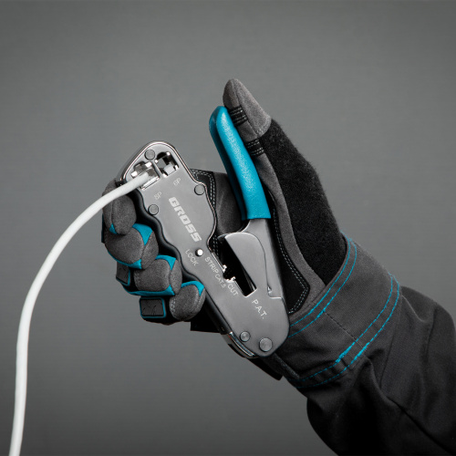 Клещи для обжима телефонных и компьютерных клемм RJ45, 8P и RJ11/12, 6P, компактный размер, CAT5 Gross по ценам производителя в Екатеринбурге с доставкой по всей России