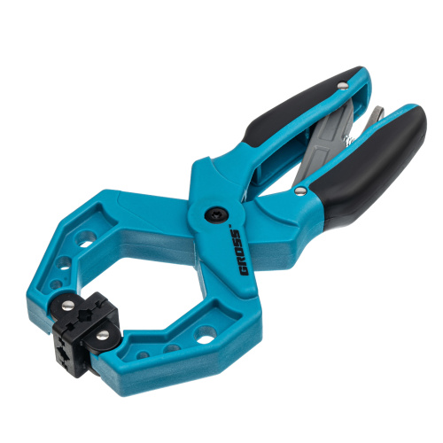 Струбцина клещеобразная 2-1/4, пластиковый корпус, храповой механизм жесткой фиксации, 58 мм Gross по ценам производителя в Екатеринбурге с доставкой по всей России