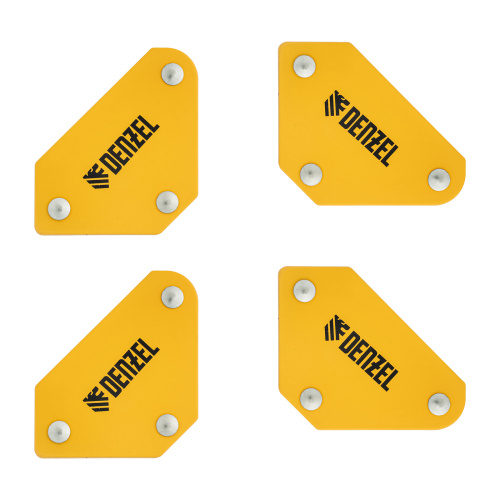 Набор из 4 магнитных фиксаторов для сварочных работ Denzel по ценам производителя в Екатеринбурге с доставкой по всей России