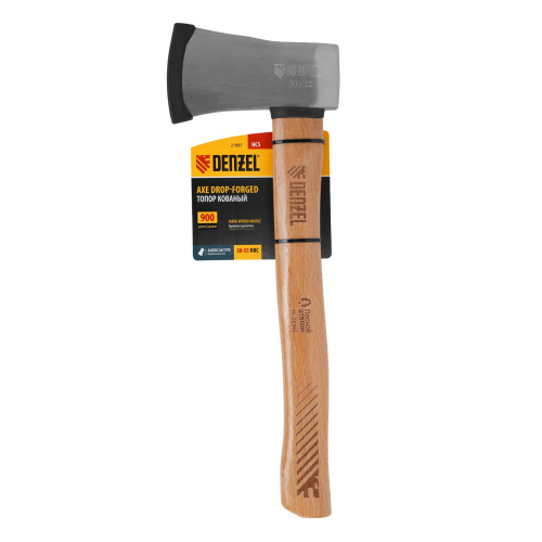 Топор кованый, 900 г, американский тип, буковая рукоятка, 430мм, EFP Denzel по ценам производителя в Екатеринбурге с доставкой по всей России