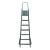 Стремянка 7 ступеней, компактная, стальная Сибртех по ценам производителя в Екатеринбурге с доставкой по всей России
