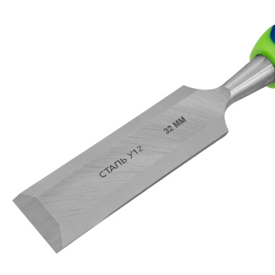 Долото-стамеска, 32 мм, двухкомпонентная рукоятка Сибртех по ценам производителя в Екатеринбурге с доставкой по всей России