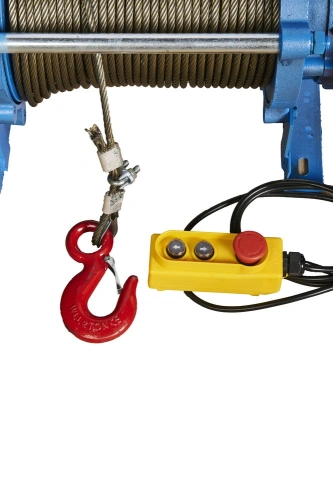 Лебедка электрическая  750 кг  70 м с канатом 380 В TOR KCD по ценам производителя в Екатеринбурге с доставкой по всей России