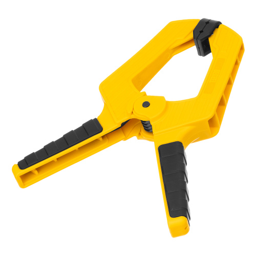 Струбцина клещеобразная, усиленная 100 х 80 мм, двухкомпонентные рукоятки Denzel по ценам производителя в Екатеринбурге с доставкой по всей России